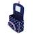 Cartable romy 35 cm en polyester recyclé imperméable Bleu / violet / gris 2 - vertbaudet enfant 