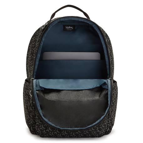 Sac à dos ordinateur seoul kipling – détails reflective tile 44 cm Noir 3 - vertbaudet enfant 