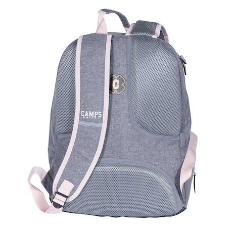 Sac à dos camps girl 42 cm - 2 cpt (glitter) Multicolore 2 - vertbaudet enfant 
