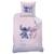 Parure de lit imprimée réversible 100% coton, disney home stitch amour Rose 3 - vertbaudet enfant 