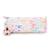 Trousse 2 compartiments kipling cute aqua sea 22 cm Bleu / rose / blanc 2 - vertbaudet enfant 