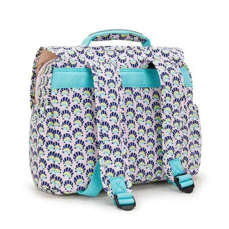 Cartable enfant maternelle kipling codie s coquillages 30 cm Bleu / rose 4 - vertbaudet enfant 