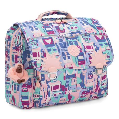 Sac à dos école kipling iniko 40 cm 18 l détails réfléchissants Multicolore 1 - vertbaudet enfant 