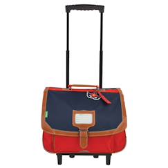 Cartable à roulettes rigide 38 cm arthur 2 compartiments  - vertbaudet enfant