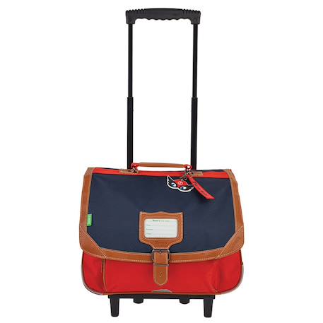Fille-Cartable à roulettes rigide 38 cm arthur 2 compartiments