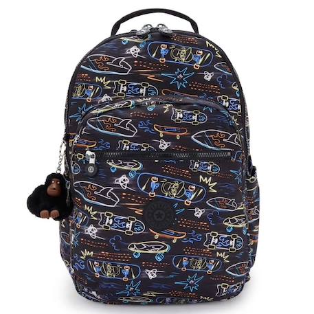 Sac à dos imperméable kipling seoul lap 27 l – 15 pouces Bleu / bleu / ciel / bleu 2 - vertbaudet enfant 