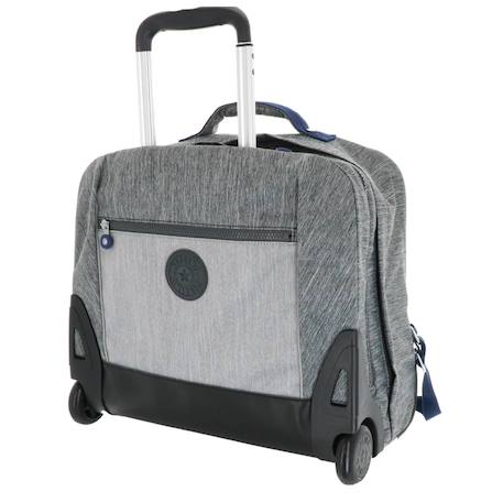 Sac à roulettes effet denim Gris 3 - vertbaudet enfant 