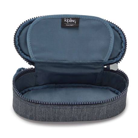 Trousse à crayons zippée duobox 20 cm 14 compartiments Bleu marine 3 - vertbaudet enfant 