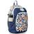 Sac à dos fille ozone 30l 49 cm avec poche zippée et compartiment 13 pouces Bleu / bleu / marine 4 - vertbaudet enfant 