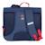 Cartable / sac à dos vintage camps 38 cm – 2 compartiments à pattes Bleu / rouge / bleu 2 - vertbaudet enfant 