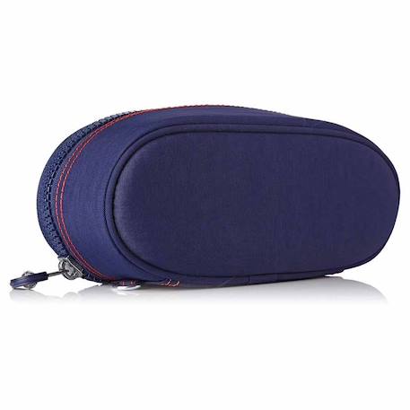 Trousse zippée ovale duobox 20 cm - 14 porte-stylos Bleu 2 - vertbaudet enfant 