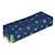 Trousse 2 compartiments laura ananas dorés 23 x 6 x 9 cm Bleu / orange / clair 1 - vertbaudet enfant 