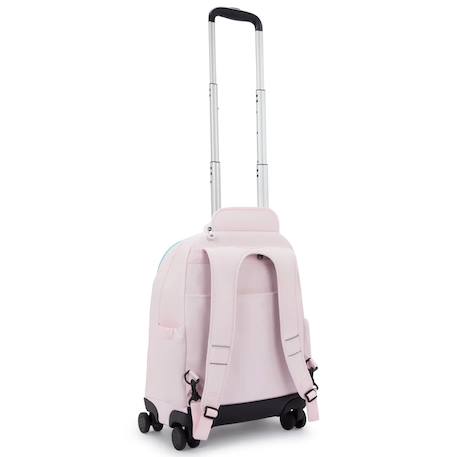 Sac à dos à roulettes kipling new zea 50 cm - haut de gamme (sea met) Multicolore 4 - vertbaudet enfant 