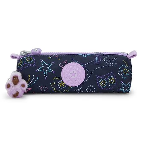 Trousse fille kipling freedom unicorn star 22 cm - 1 compartiment zip Bleu / violet 2 - vertbaudet enfant 