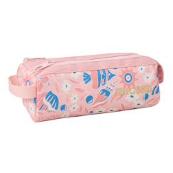 Jouet-Trousse à crayons rectangulaire 2 compartiments 21 cm