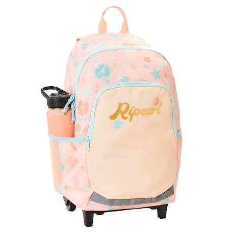 Sac à dos à roulettes - polyester premium Rose 2 - vertbaudet enfant 