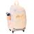 Sac à dos à roulettes - polyester premium Rose 2 - vertbaudet enfant 