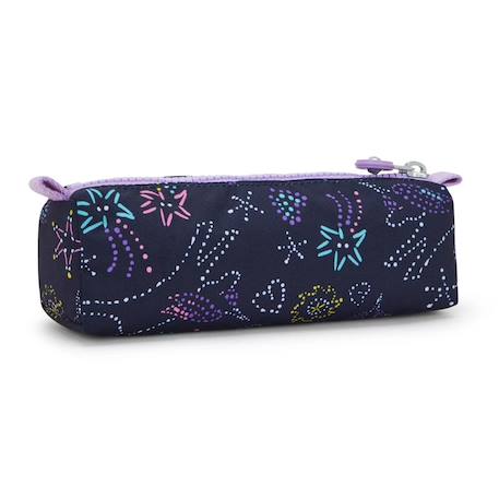 Trousse kipling freedom unicorn star 22 cm - 1 compartiment zip Bleu / violet 4 - vertbaudet enfant 