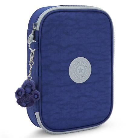 Trousse rectangulaire à zip kipling 26 boucles jusqu’à 100 crayons Bleu 1 - vertbaudet enfant 