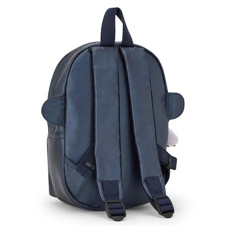 Sac à dos maternelle kipling faster nylon hydrofuge léger Gris / violet 4 - vertbaudet enfant 