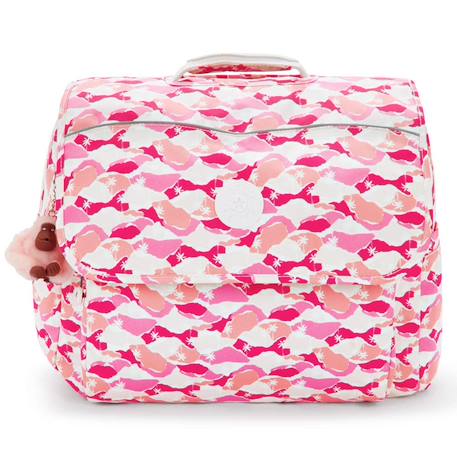 Cartable kipling codie en polyester recyclé imprimé palm Rose 2 - vertbaudet enfant 