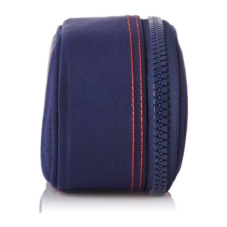 Trousse zippée ovale duobox 20 cm - 14 porte-stylos Bleu 3 - vertbaudet enfant 