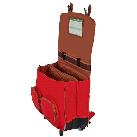 Cartable à roulettes 41 cm - collection scolaire 2026 (arthur) Multicolore 2 - vertbaudet enfant 