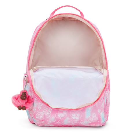 Sac à dos pour ordinateur 44 x 35 x 20,5 cm kipling – 27 l jardin clouds Multicolore 4 - vertbaudet enfant 
