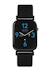 Ensemble montre connectée et casque audio tikkers smart series 13 (bracelet en tissu à libération facile) Noir+Rose 2 - vertbaudet enfant 