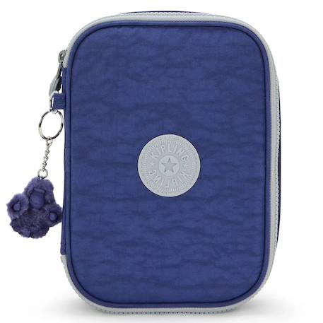 Trousse rectangulaire à zip kipling 26 boucles jusqu’à 100 crayons Bleu 2 - vertbaudet enfant 