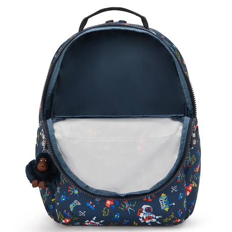 Sac à dos garçon kipling seoul lap space game avec poche pour ordinateur 44 cm Bleu / multicolore 4 - vertbaudet enfant 