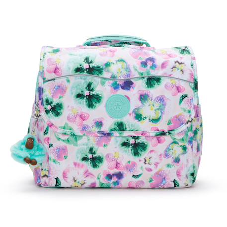 Cartable maternelle fille kipling codie s fleurs deau 30 cm - qualité premium Blanc / vert 2 - vertbaudet enfant 