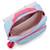 Cartable fille kipling codie en polyester recyclé imprimé géométrique Bleu / rose 3 - vertbaudet enfant 