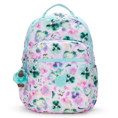 Sac à dos ordinateur seoul lap 44 cm 27 l aqua blossom Bleu 2 - vertbaudet enfant 