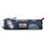 Trousse ronde textile recyclé motifs surf Bleu / orange 2 - vertbaudet enfant 