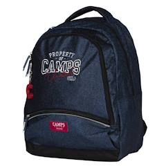 Sac à dos enfant 42 cm camps – 2 compartiments zippés property  - vertbaudet enfant