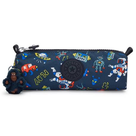 Trousse scolaire garçon kipling freedom space game - qualité premium Bleu / multicolore 2 - vertbaudet enfant 
