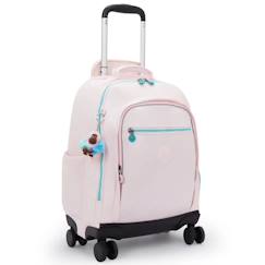 Sac à dos à roulettes kipling new zea 50 cm - haut de gamme (sea met)  - vertbaudet enfant