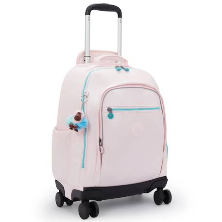 Sac à dos à roulettes kipling new zea 50 cm - haut de gamme (sea met) Multicolore 1 - vertbaudet enfant 