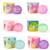 Balle squishy anti stress pailletée coloris aléatoire Rose 4 - vertbaudet enfant 