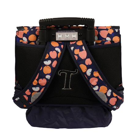 Cartable à roulettes sofia 38 cm sofia – 2 compartiments Noir / blanc / noir 4 - vertbaudet enfant 