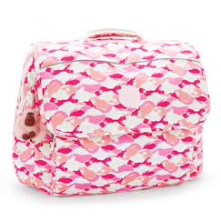 Cartable fille kipling codie en polyester recyclé imprimé palm  - vertbaudet enfant