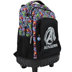 -Sac à dos trolley garçon avengers marvel avec base rigide protectrice 43 cm