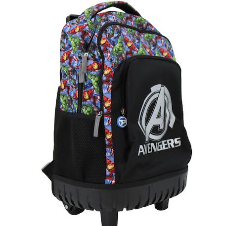 Garçon-Sac à dos trolley garçon avengers marvel avec base rigide protectrice 43 cm