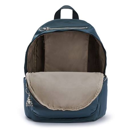 Sac à dos delia 16l polyamide hydrophobe - porte clé singe Gris / bleu / marine / blanc 3 - vertbaudet enfant 