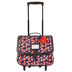 Cartable à roulettes sofia 38 cm sofia – 2 compartiments  - vertbaudet enfant