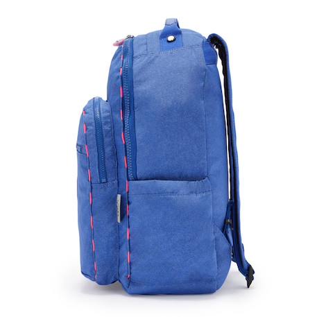 Sac à dos ordinateur 15 pouces 27 l seoul kipling – sparkl night bl Bleu / noir / gris 3 - vertbaudet enfant 