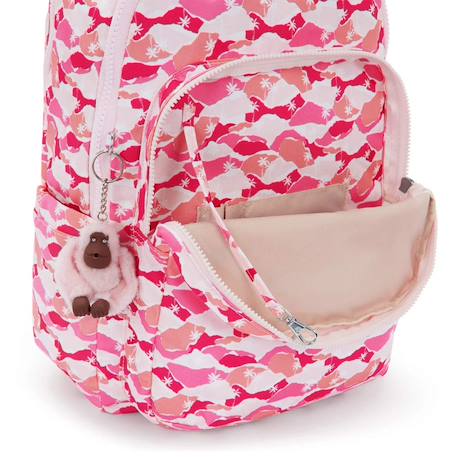 Sac à dos fille avec poche pour ordinateur kipling seoul lap 44 cm - coloris palm Rose 3 - vertbaudet enfant 