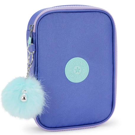 Fille-Trousse rectangulaire zippée 21 cm kipling – cosmic metallic version 1
