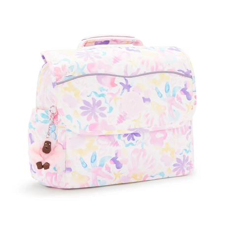Cartable maternelle kipling codie s fleurs deau 30 cm - qualité premium Blanc / vert 1 - vertbaudet enfant 